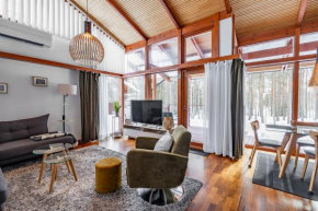 Arctic Wooden Terra City Villa in Rovaniemi